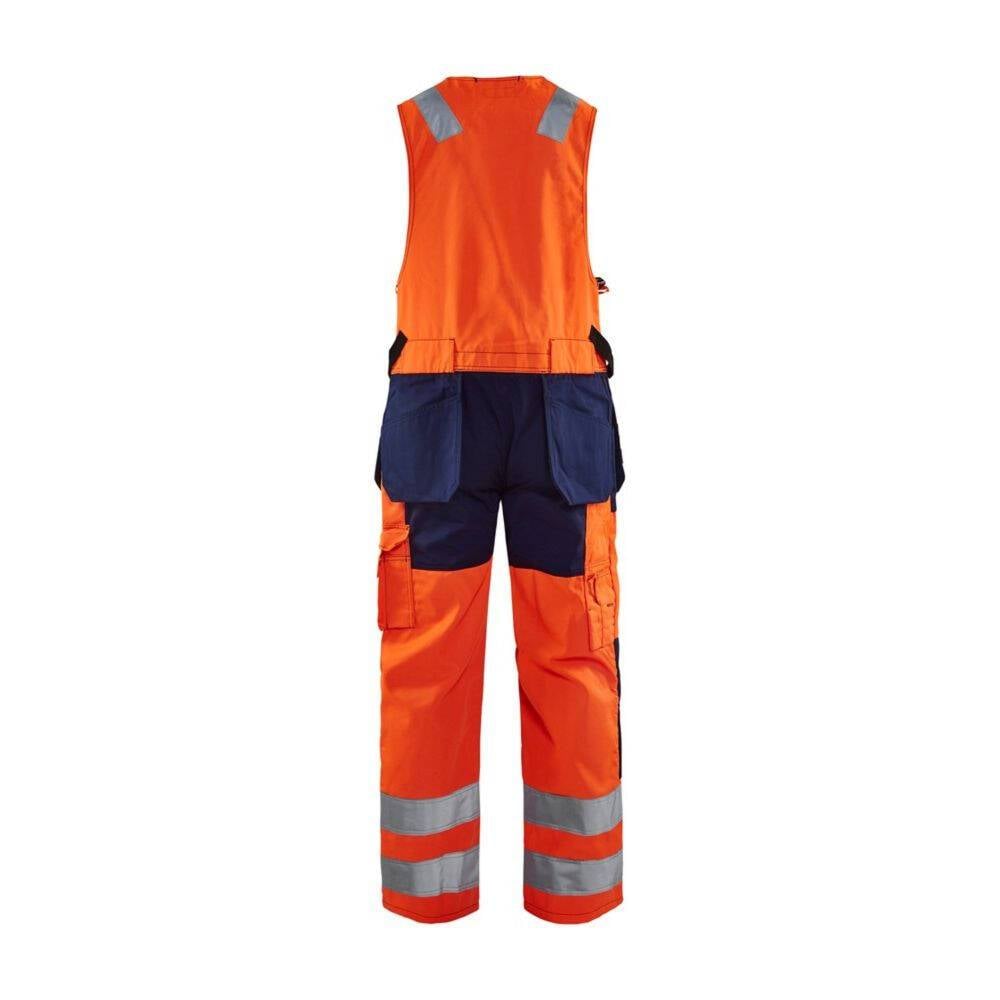 Combinaison sans manches haute visibilité Blaklader polycoton Orange / Marine 38-1