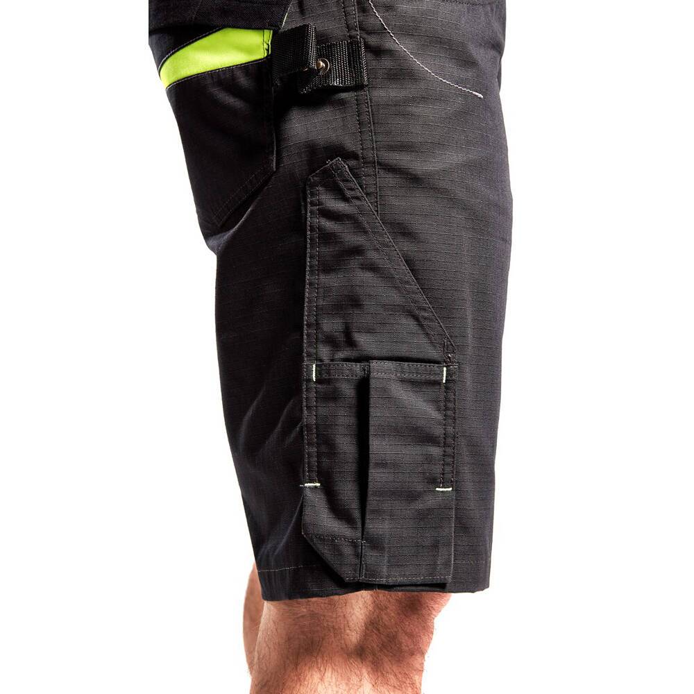 Short de travail Blaklader Ripstop Noir / Jaune 54-4