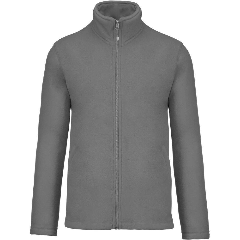 Veste micropolaire zippée Falco Kariban Gris Clair S-0