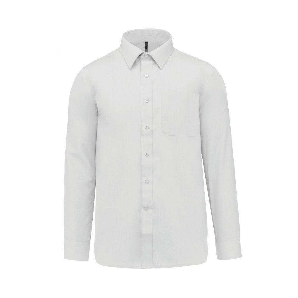 Chemise à manches longues KARIBAN JOFREY Blanc XS-0