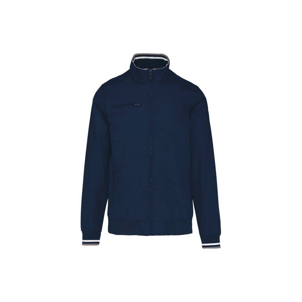 Blouson city KARIBAN Navy / Gris Clair 4XL