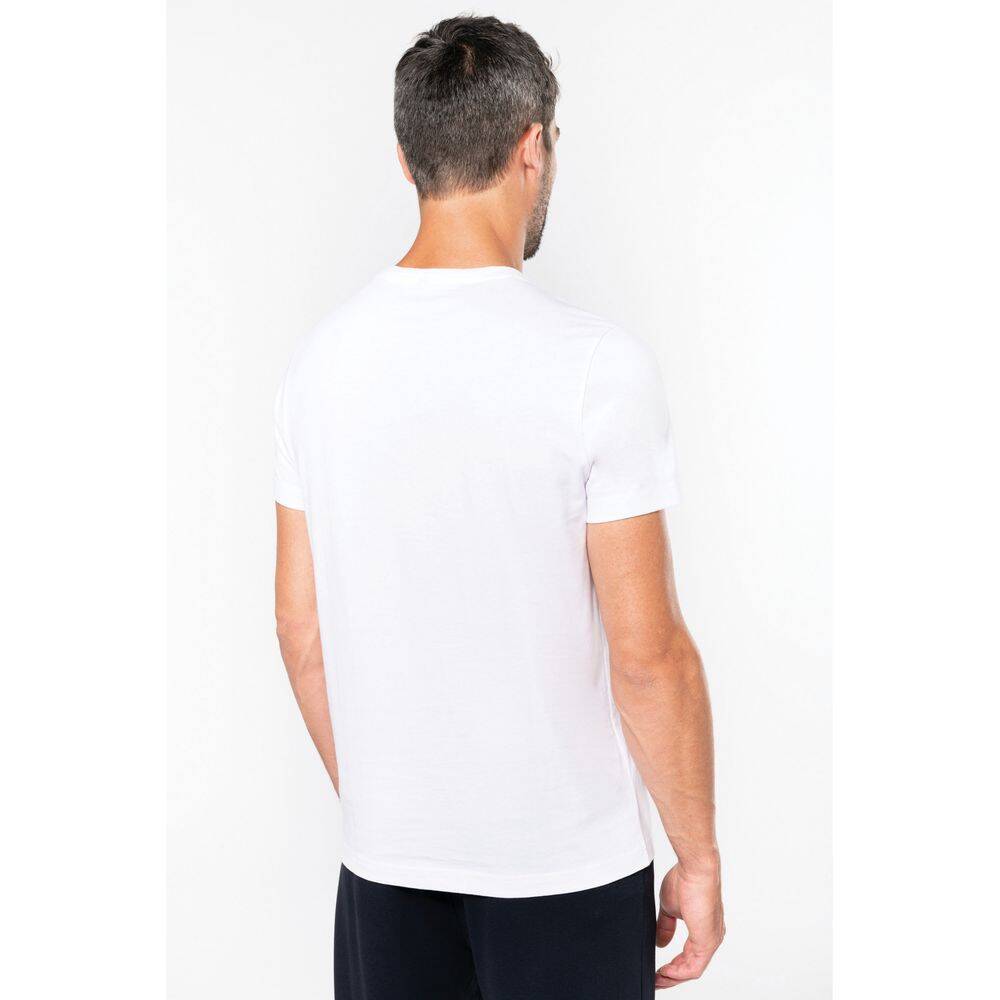 T-shirt bio origine France garantie KARIBAN Blanc L-4