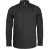 Chemise de travail col mao manches longues Kariban Noir L