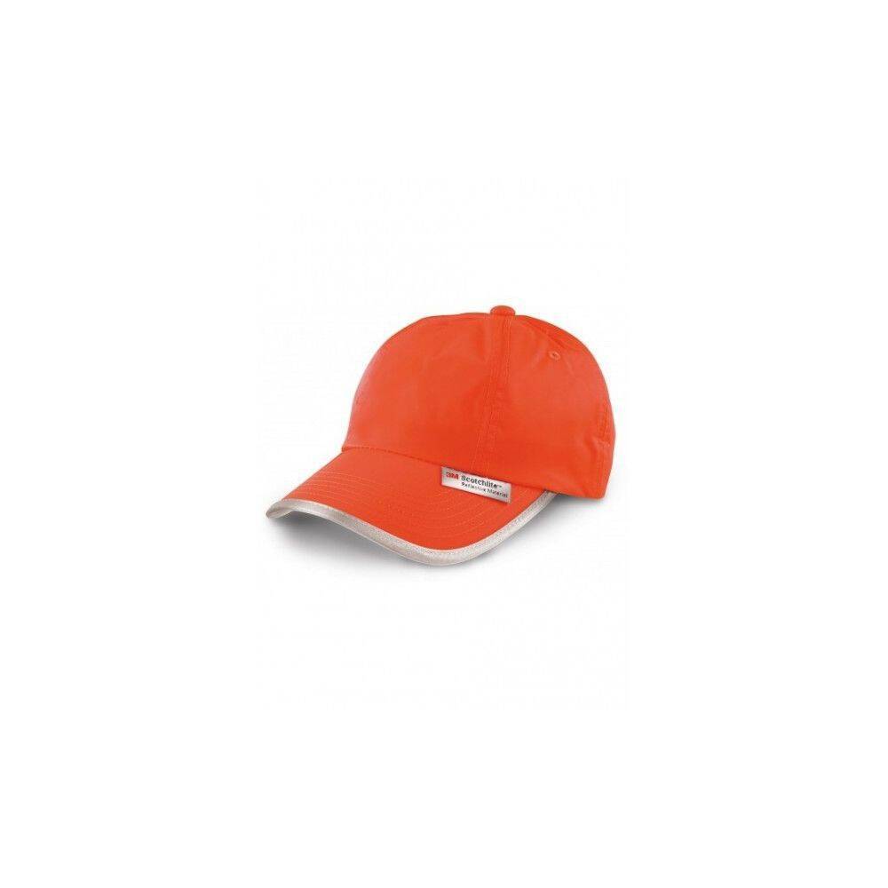 Casquette haute visibilité Result Orange Unique-0