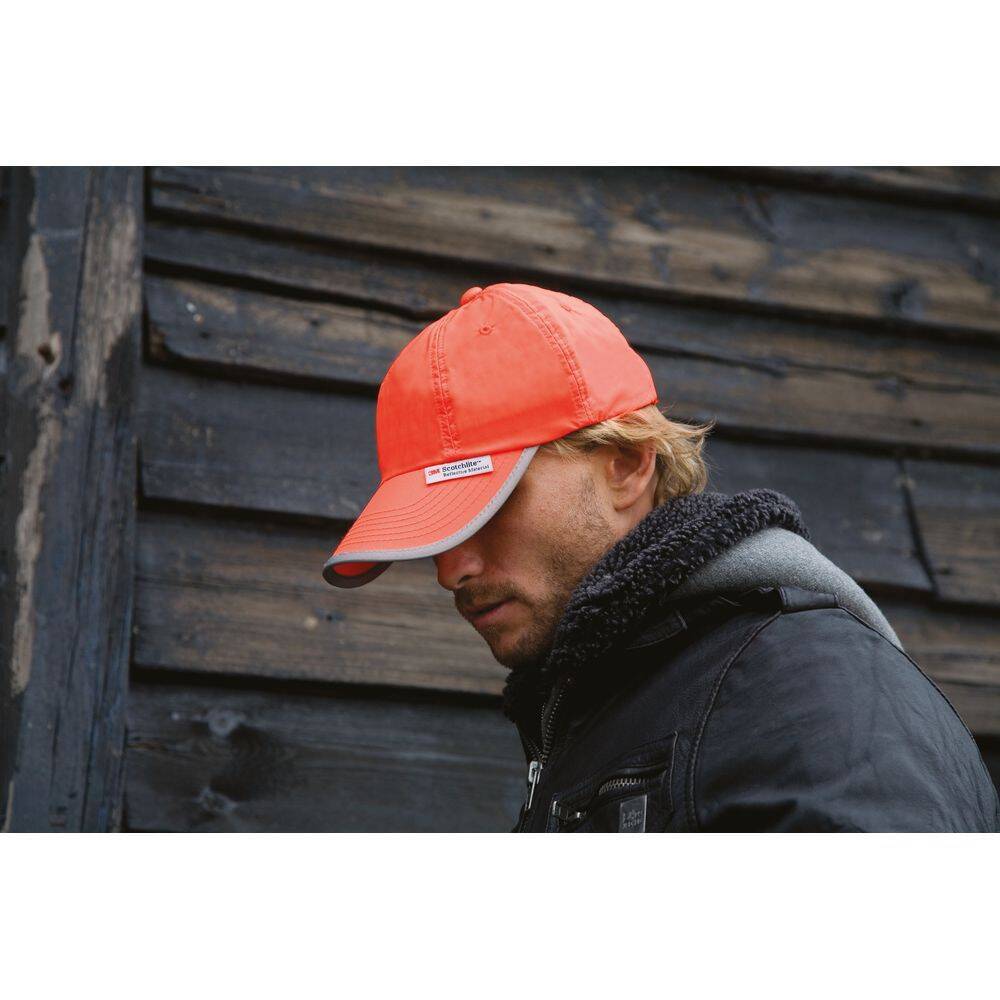 Casquette haute visibilité Result Orange Unique-1