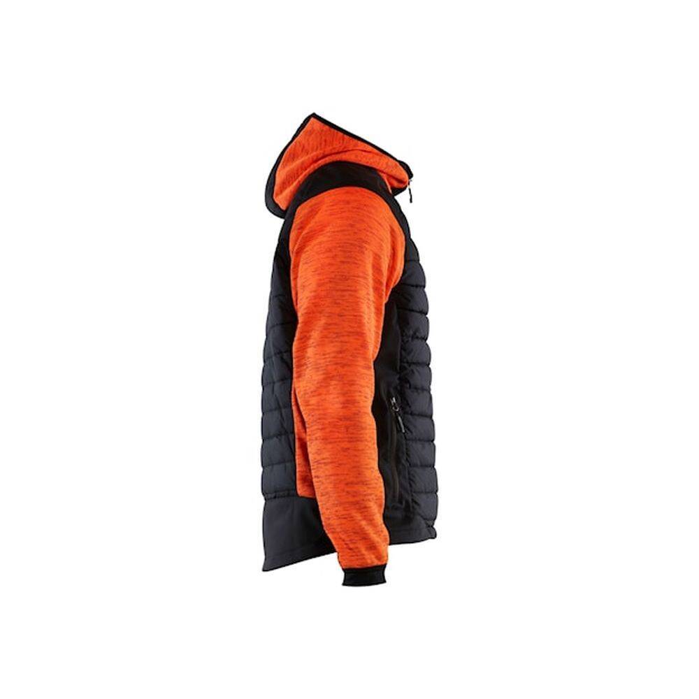 Veste de travail hybride avec rembourrage thermo Blaklader Orange / Noir M-2