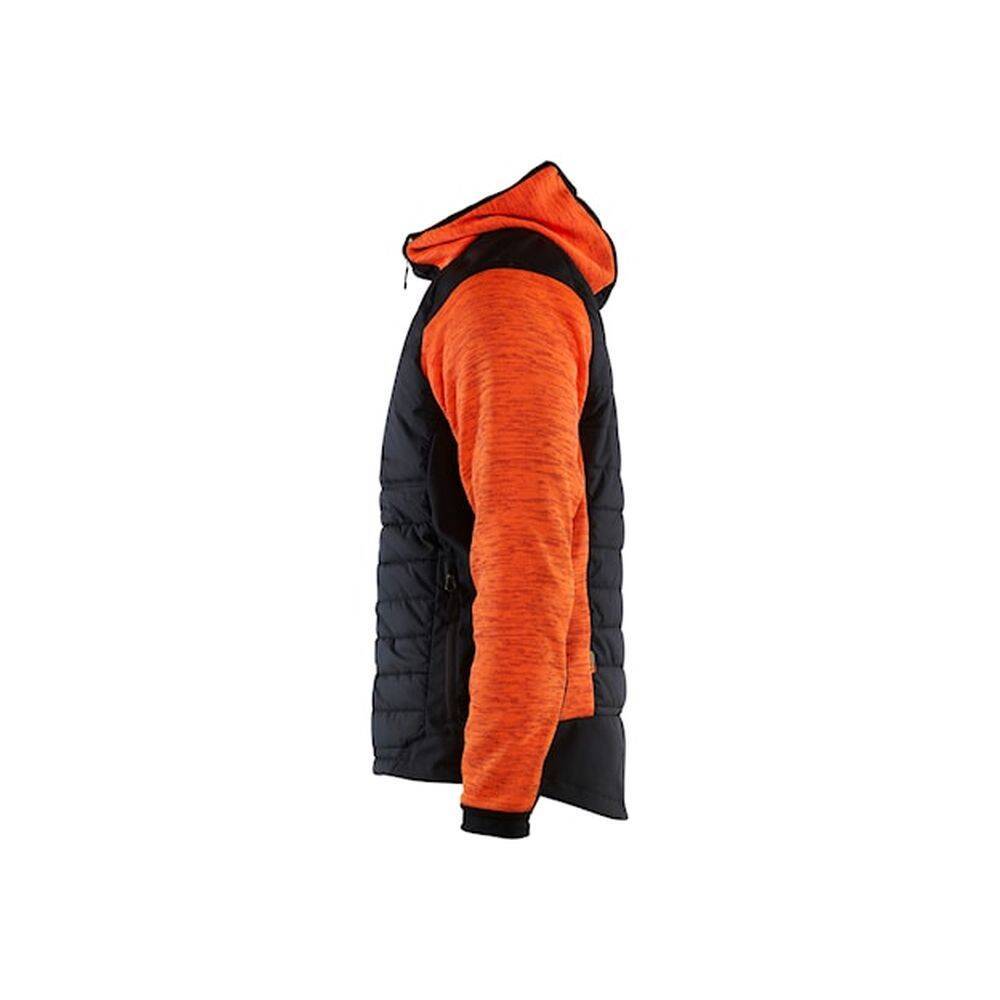 Veste de travail hybride avec rembourrage thermo Blaklader Orange / Noir M-3