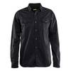 Chemise twill Blaklader Homme 100% coton Noir XS