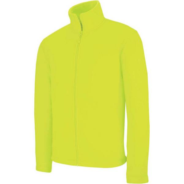 Veste micropolaire zippée Falco Kariban Jaune Fluo L