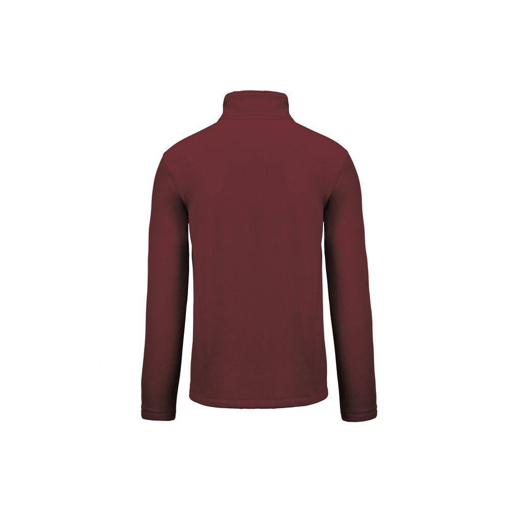 Veste micropolaire zippée Falco Kariban Bordeaux L-1