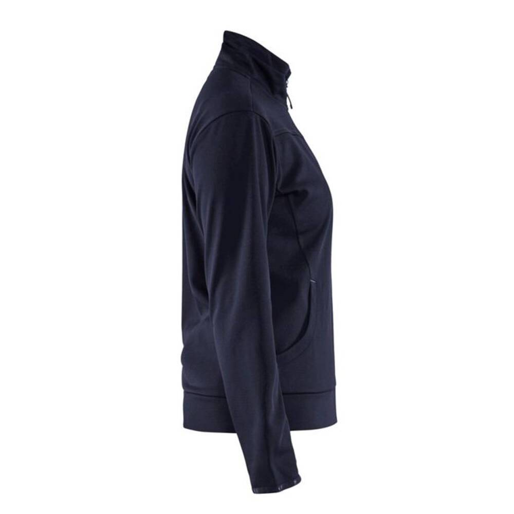 Sweat shirt zippé femme Blaklader Marine Foncé / Noir XS-2