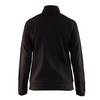 Sweat shirt zippé femme Blaklader Noir / Gris Foncé M