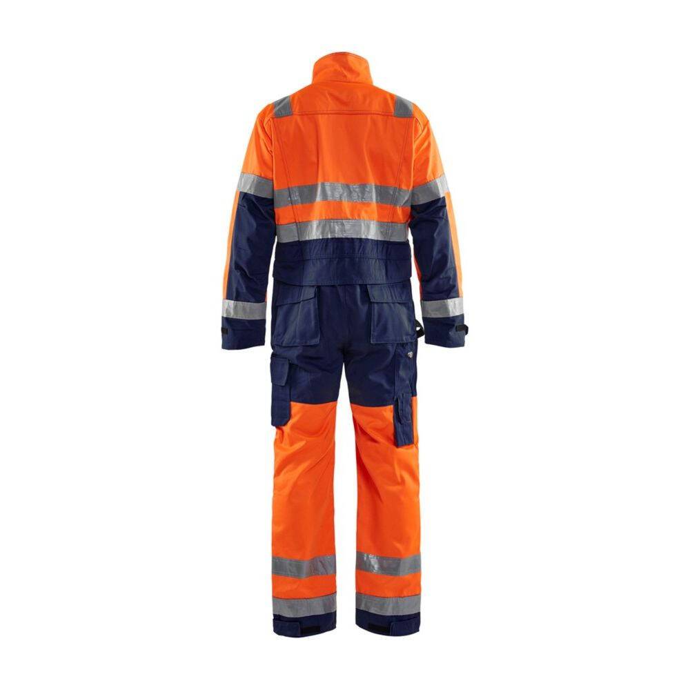 Combinaison haute visibilité Blaklader polycoton Orange / Marine 42-1