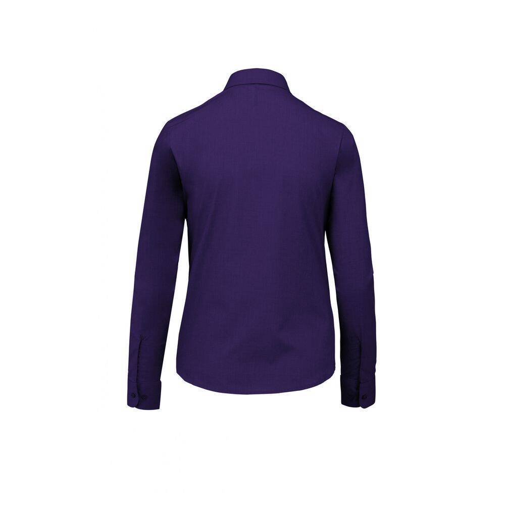 Chemise manches longues pour femme Kariban Violet XXL-1