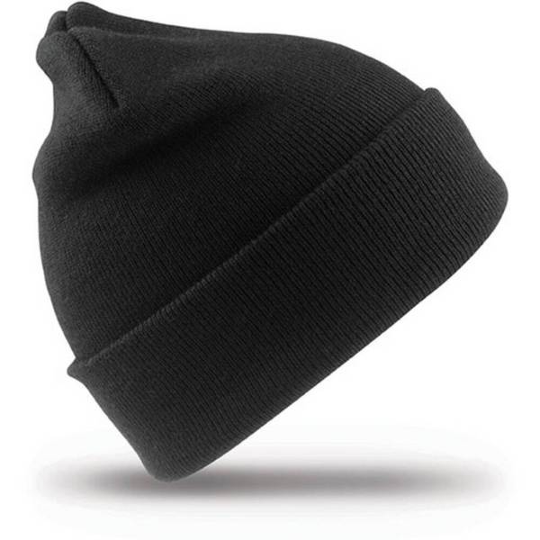Bonnet hiver Result WOOLLY Noir Unique
