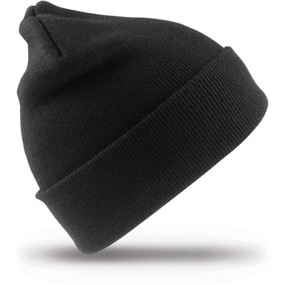 Bonnet hiver Result WOOLLY Noir Unique-0