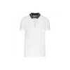 Polo de travail Kariban Bicolore Blanc / Gris L