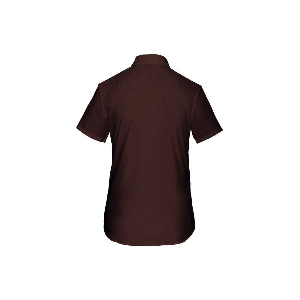 Chemise manches courtes femme Kariban Marron L-1