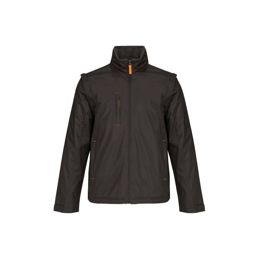 Blouson manches amovibles KARIBAN Gris / Orange 3XL