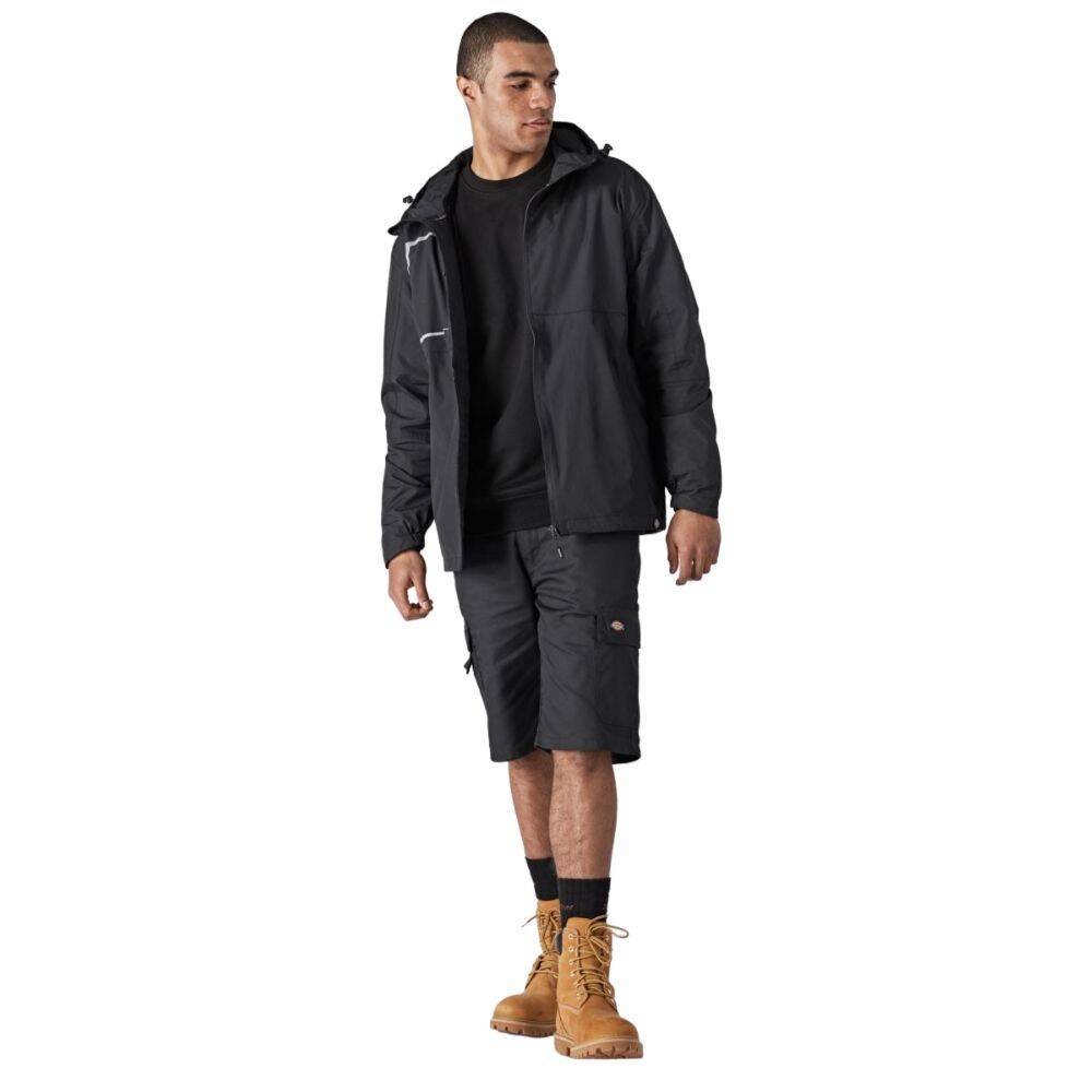 Veste de travail à capuche imperméable respirante Dickies GENERATION Noir XL-2