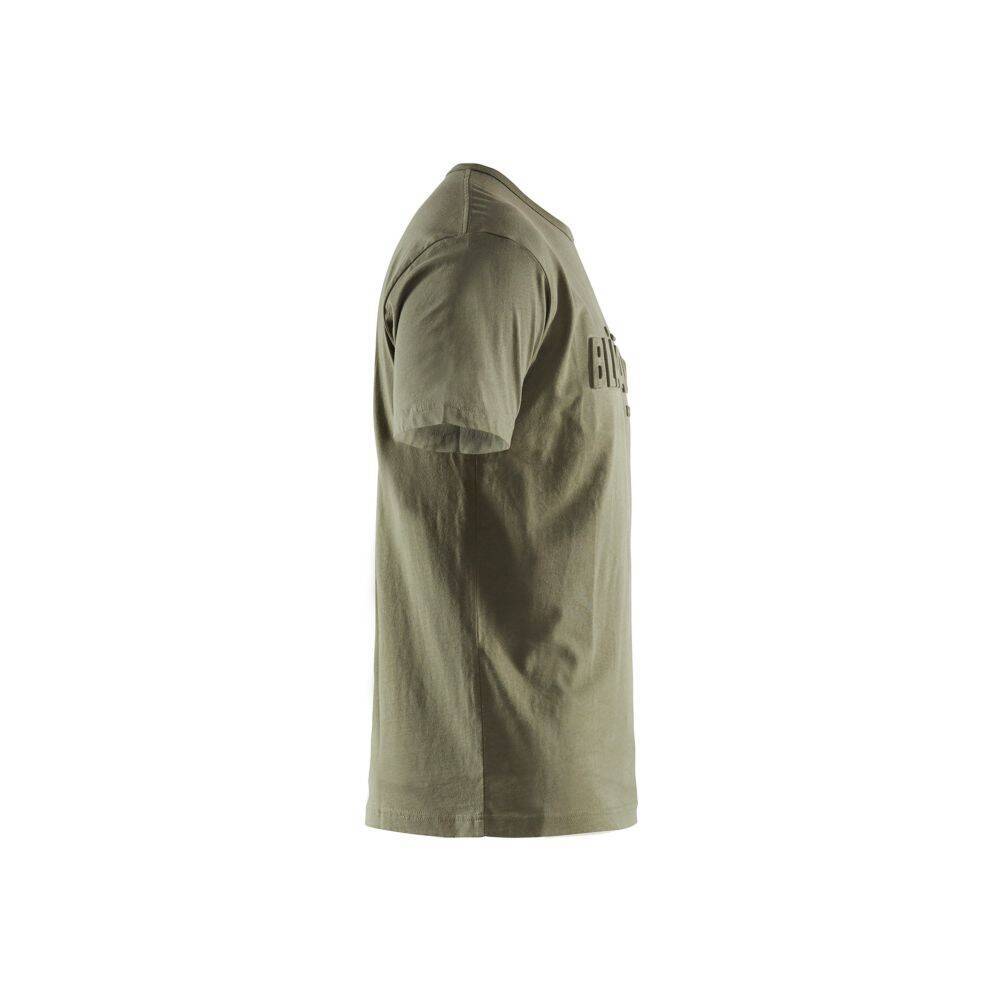 T-shirt imprimé 3D HOMME BLAKLADER Vert Armée M-2