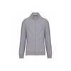 Veste molleton zippée KARIBAN Gris 3XL
