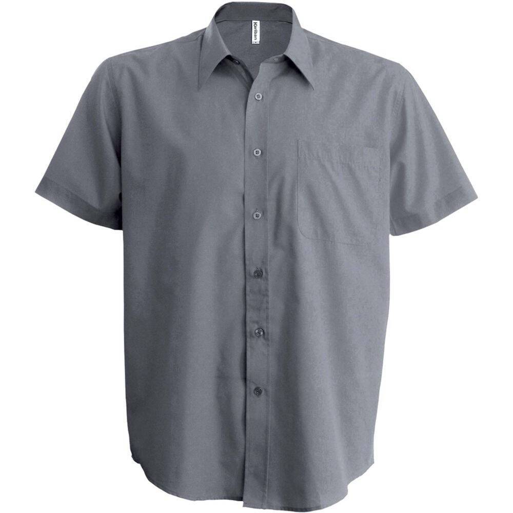 Chemise manches courtes Kariban Gris Clair 6XL-0