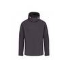 Veste softshell a capuche amovible KARIBAN Gris M