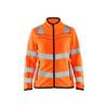 Veste micropolaire haute visibilité femme Blaklader EN ISO 20471 CLASSE 3 Orange Fluo M