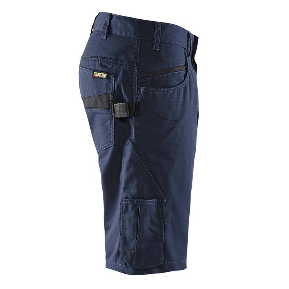 Short de travail Blaklader Ripstop Marine Foncé / Noir 40-2