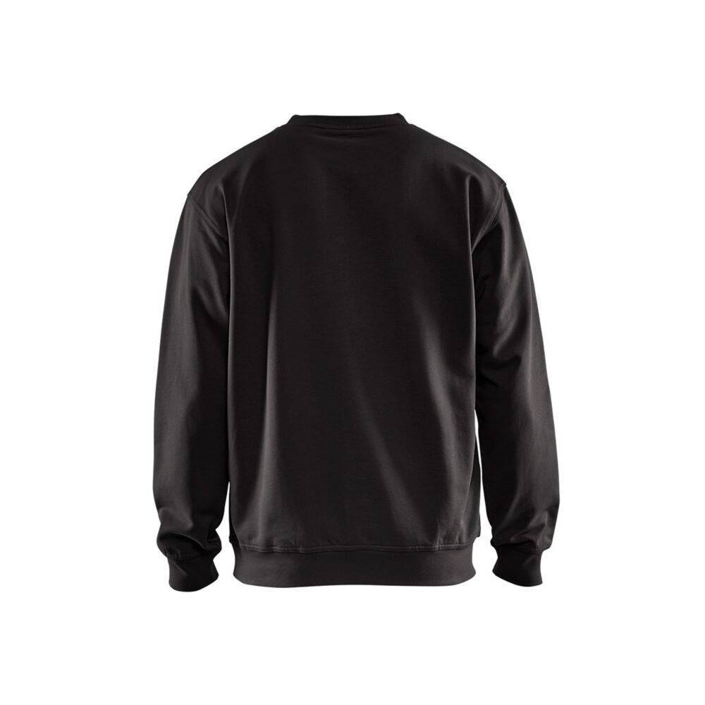 Sweat shirt de travail Blaklader col rond Noir 4XL-1