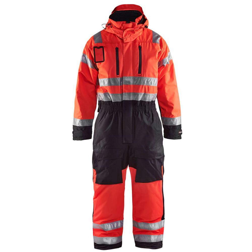 Combinaison haute visibilité imperméable Blaklader Matelassée Rouge / Noir 50-0