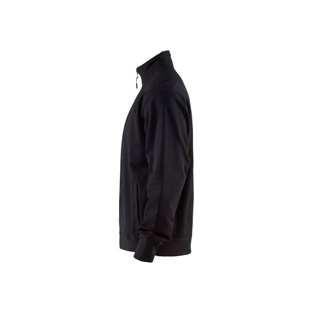 Sweat- shirt de travail Blaklader zippé 100% coton Noir 3XL-3
