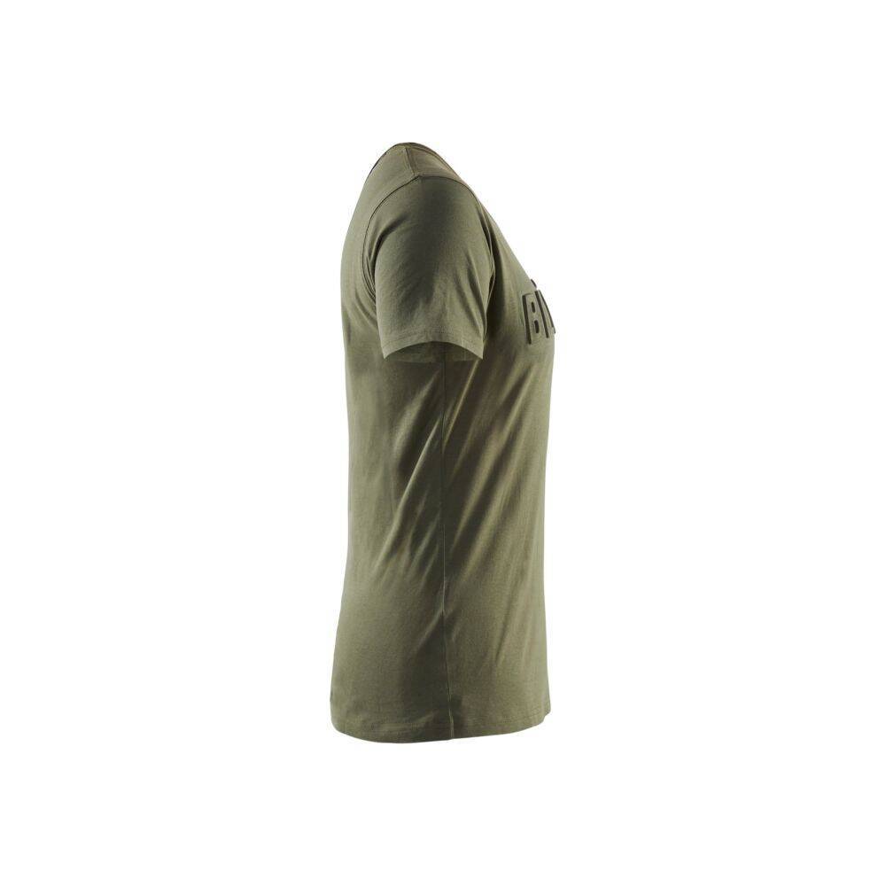 T-shirt imprimé 3D FEMME BLAKLADER Vert Armée XXL-2