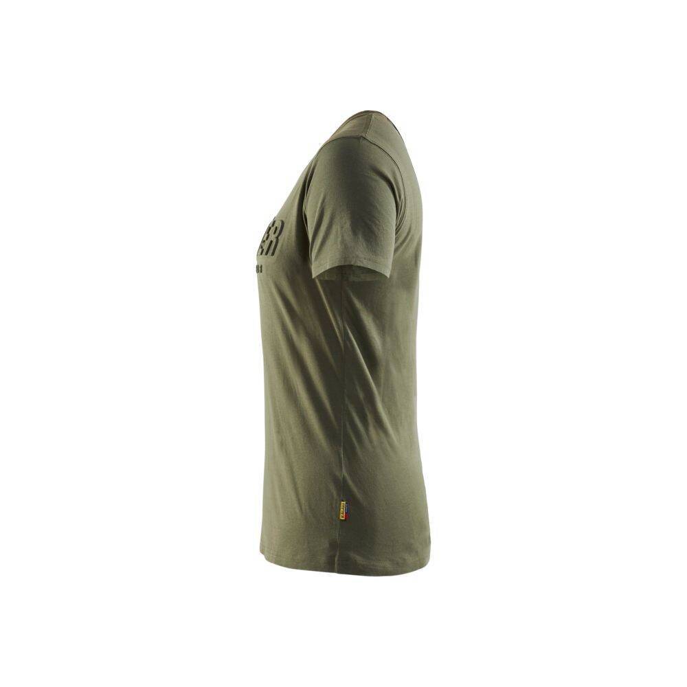 T-shirt imprimé 3D FEMME BLAKLADER Vert Armée XXL-3