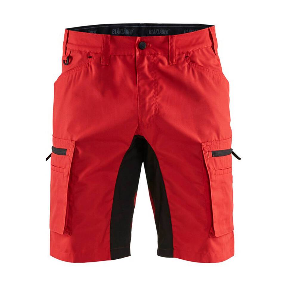 Short de travail services Blaklader STRETCH Rouge / Noir 44-0