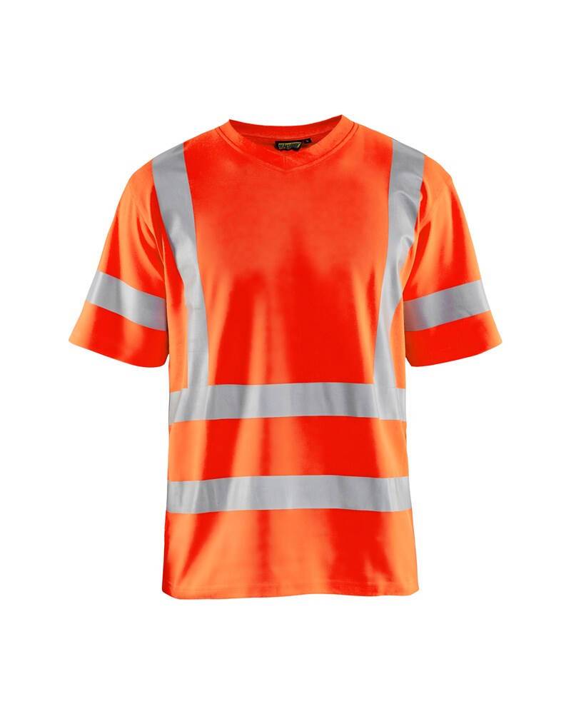 T-shirt haute visibilité anti-uv Blaklader classe 3 Orange XS
