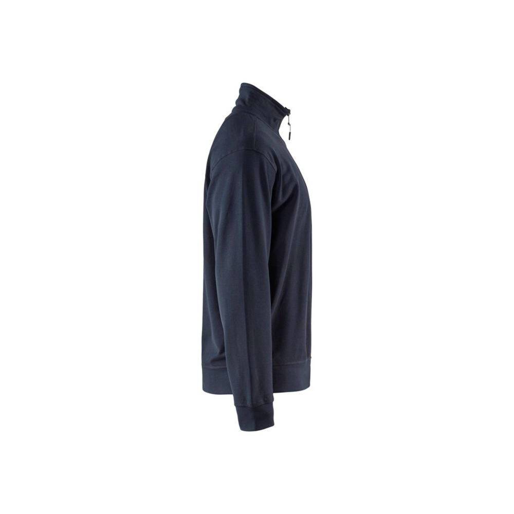 Sweat col camionneur Blaklader 100% coton Marine XL-2