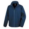Veste Softshell Homme Result Core Printable Bleu Marine M