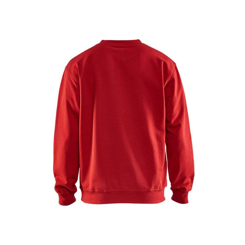 Sweat shirt de travail Blaklader col rond Rouge L-1