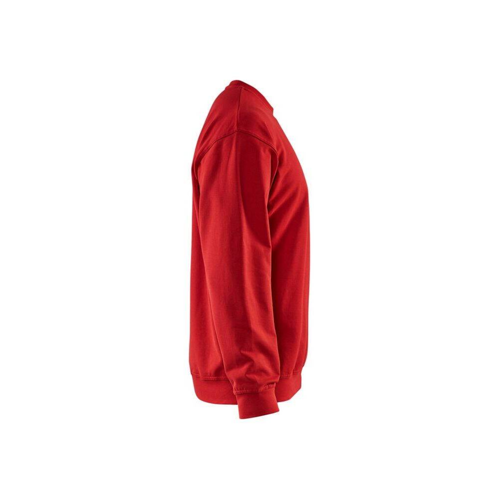 Sweat shirt de travail Blaklader col rond Rouge L-2