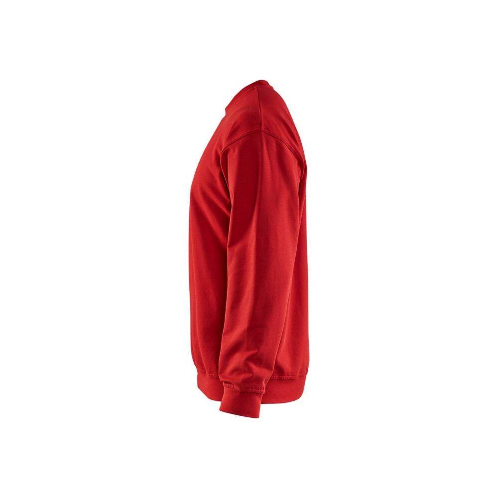 Sweat shirt de travail Blaklader col rond Rouge L-3