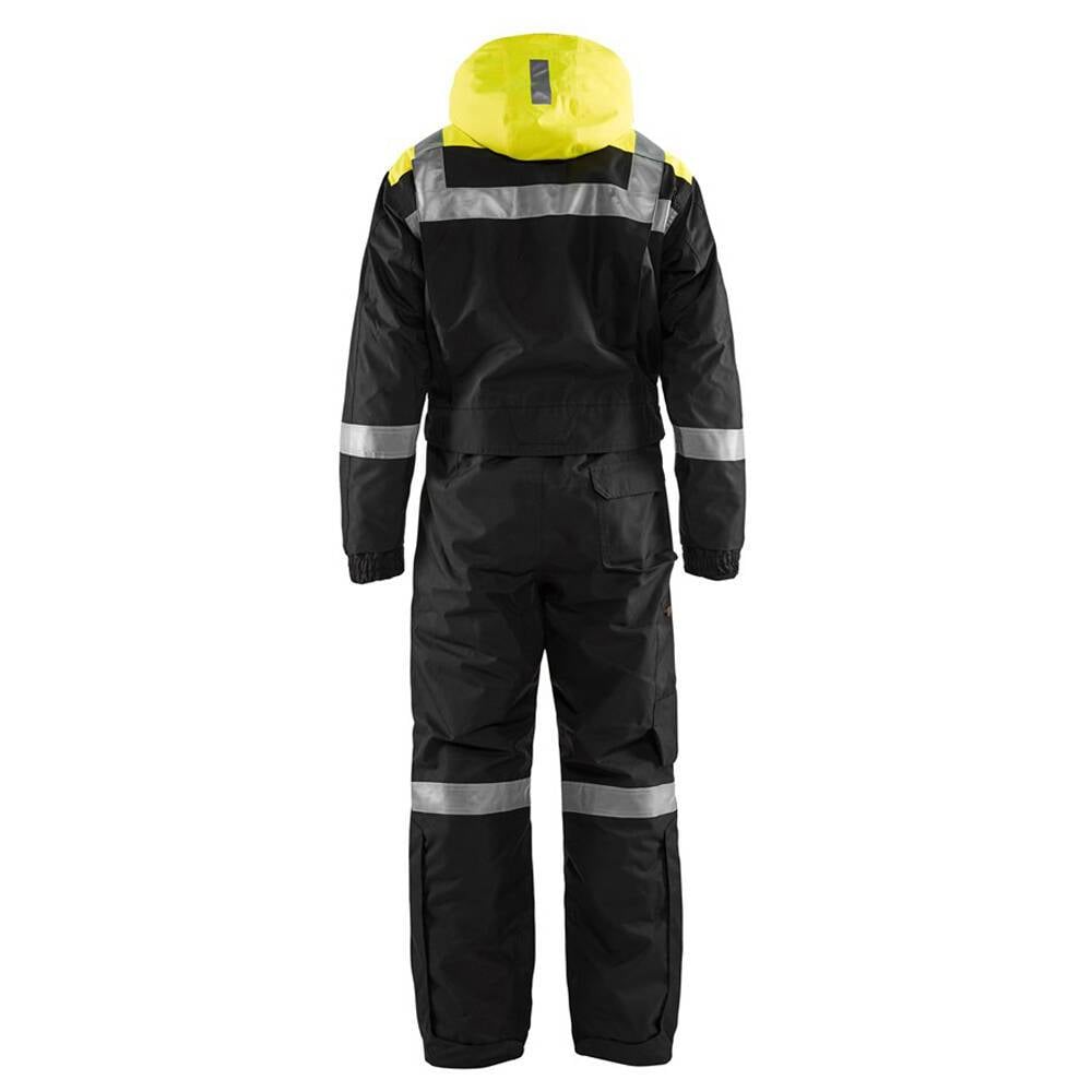 Combinaison Blaklader Hiver imperméable matelassée Noir / Jaune 48-1