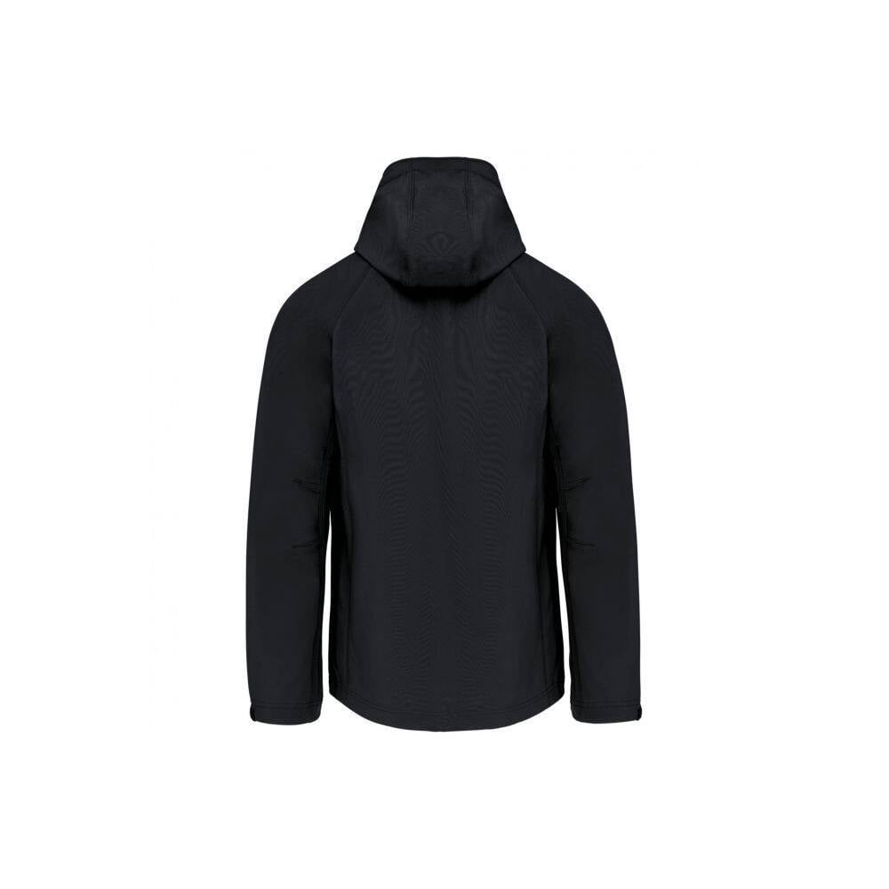 Veste softshell a capuche amovible KARIBAN Noir L-1