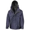 Veste 3 en 1 imperméable doublée en polaire zip&clip Result Bleu Marine M