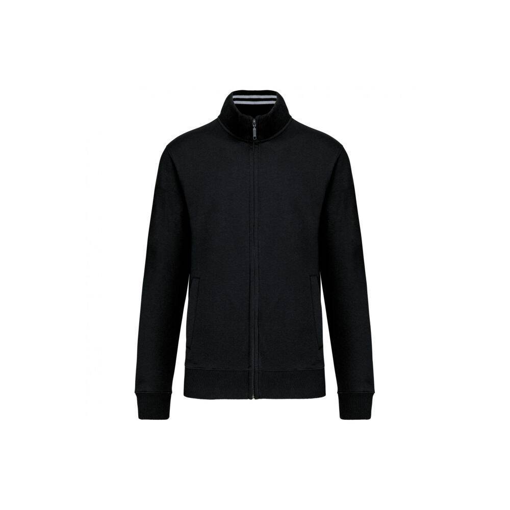 Veste molleton zippée KARIBAN Noir M-0
