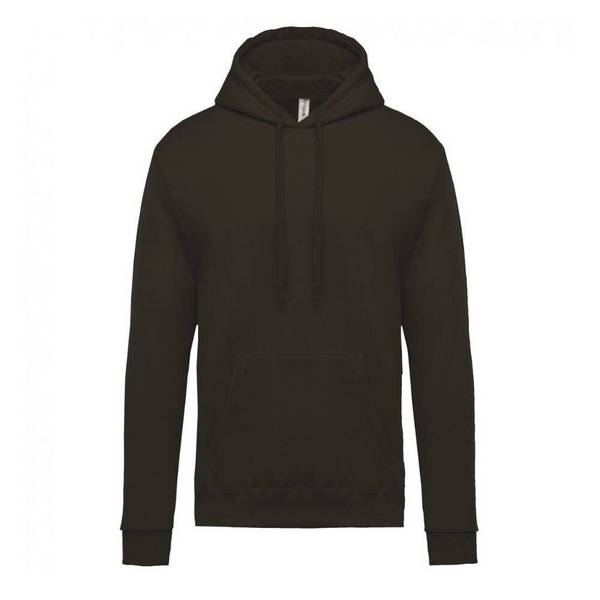 Sweat-shirt capuche homme Kariban Kaki Foncé XXL