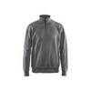 Sweat col camionneur Blaklader 100% coton Gris XS