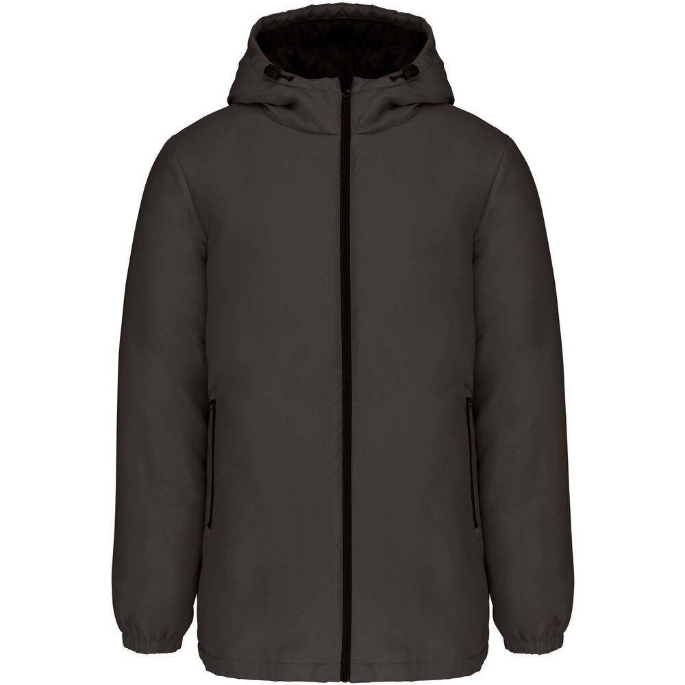 Parka a capuche recyclée imperméable Kariban Gris 4XL-0