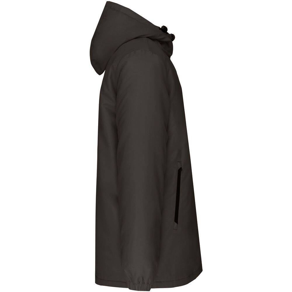 Parka a capuche recyclée imperméable Kariban Gris 4XL-2